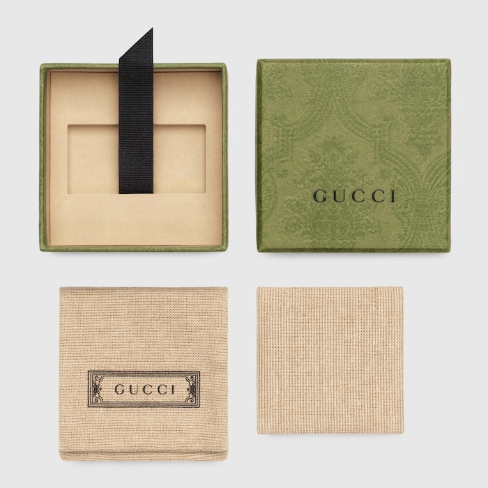 Gucci Silver GG Marmont Cufflinks